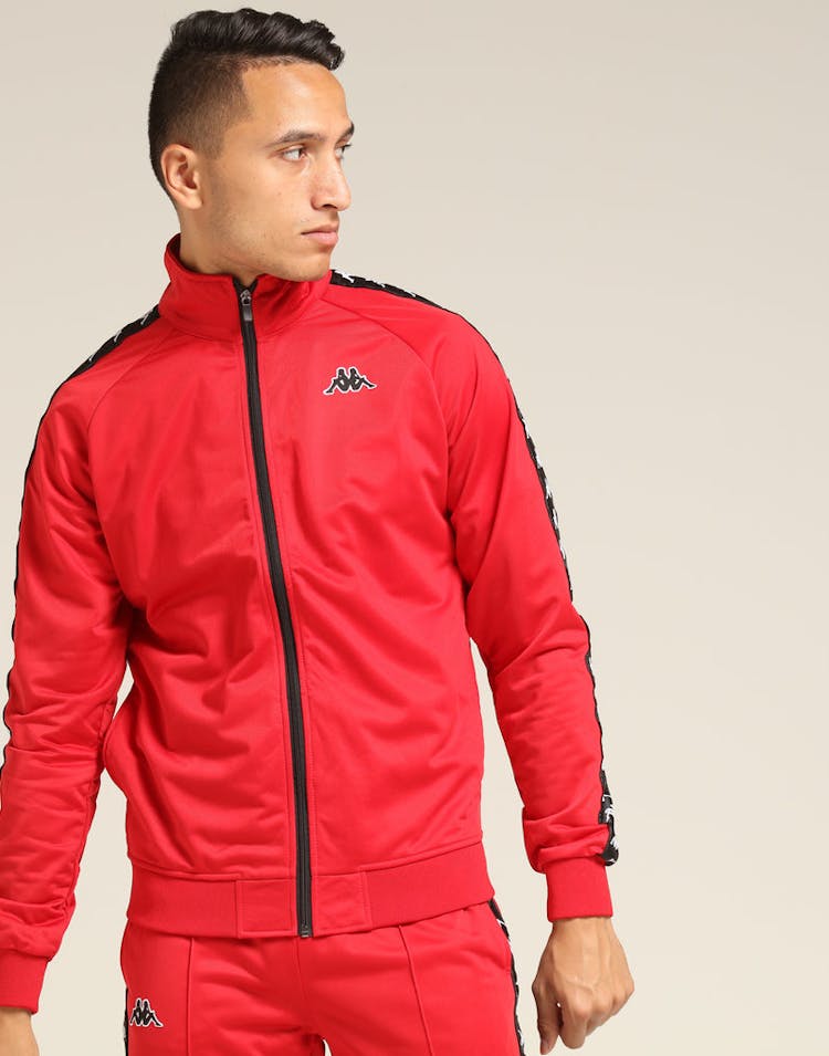 Kappa 222 Banda Anniston Jacket Re/Black/White