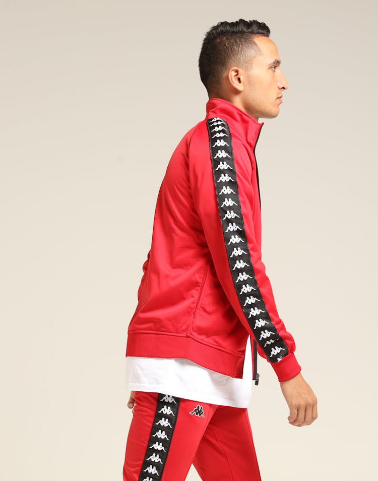 Kappa 222 Banda Anniston Jacket Re/Black/White