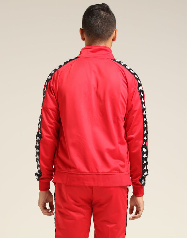 Kappa 222 Banda Anniston Jacket Re/Black/White