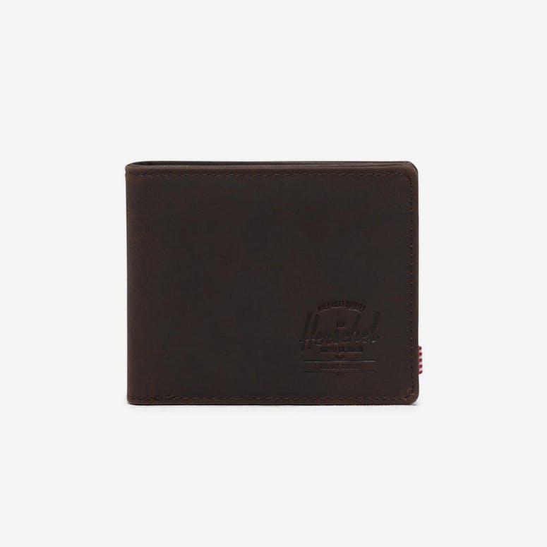 HERSCHEL BAG CO HANK LEATHER RFID WALLET Nubuck