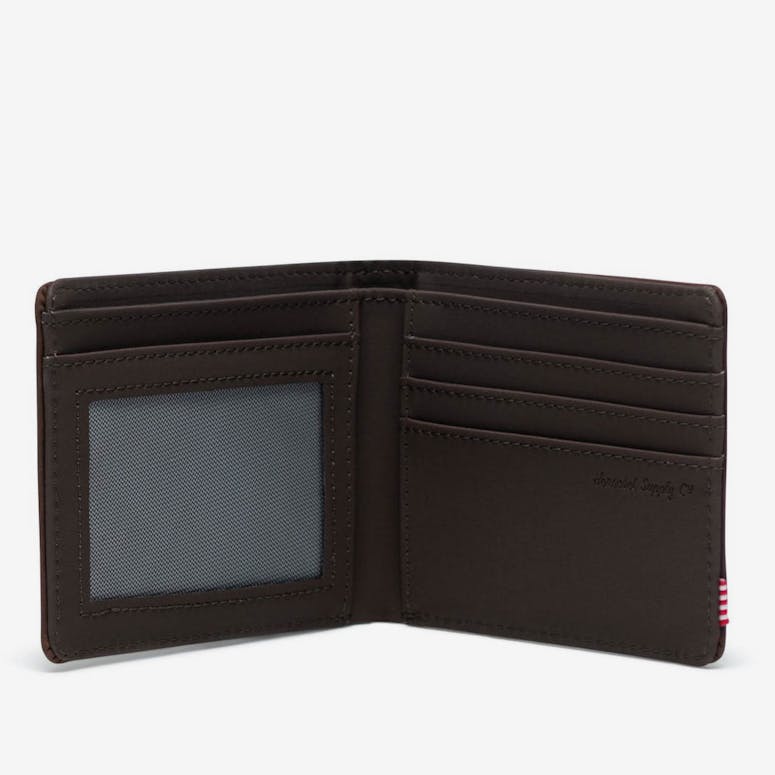 HERSCHEL BAG CO HANK LEATHER RFID WALLET Nubuck
