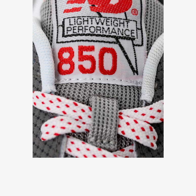 New Balance 850 Grey/red/grey
