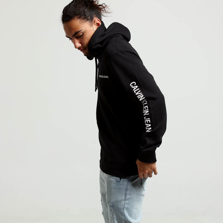 Calvin Klein Institutional Logo Reg Hood Black