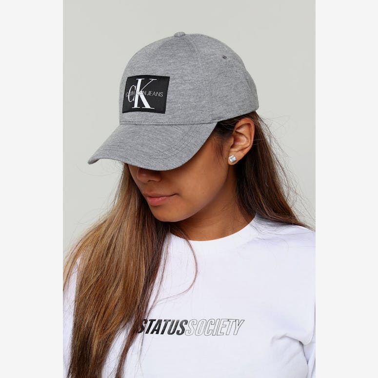 Calvin Klein Women's J Monogram Cap W Grey Heather