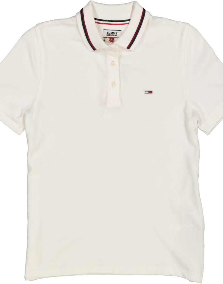 Tommy Jeans Women's Tommy Classics Polo White