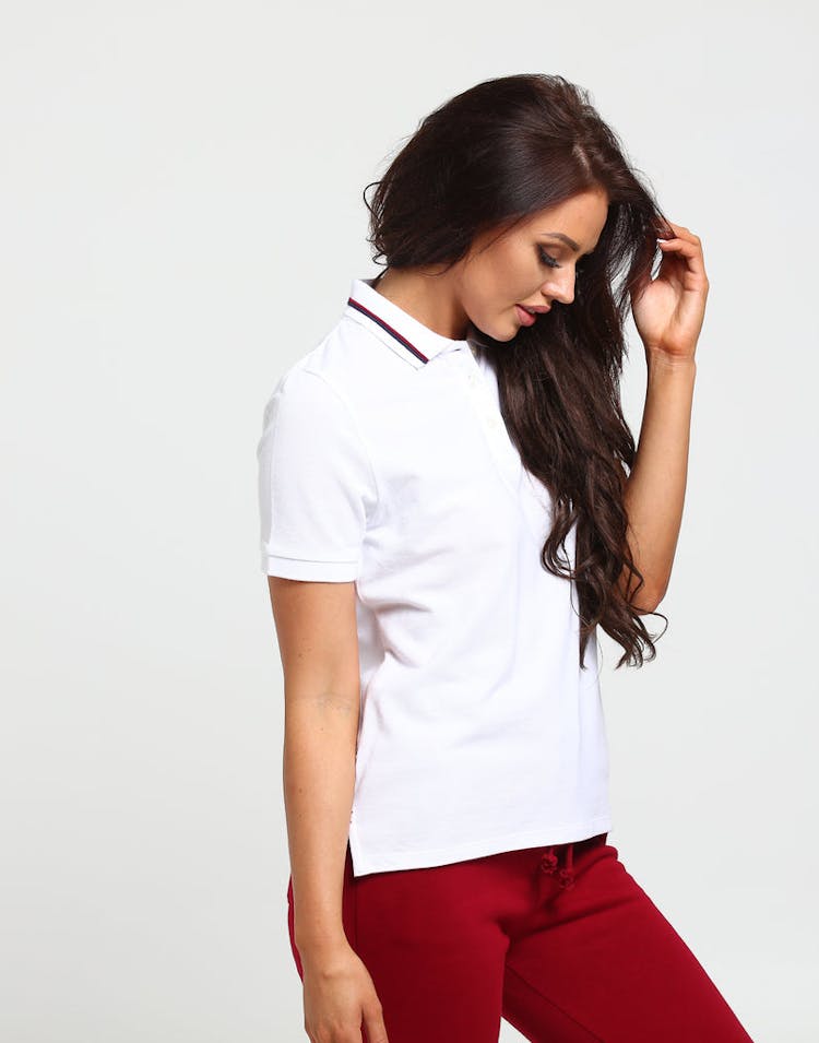 Tommy Jeans Women's Tommy Classics Polo White