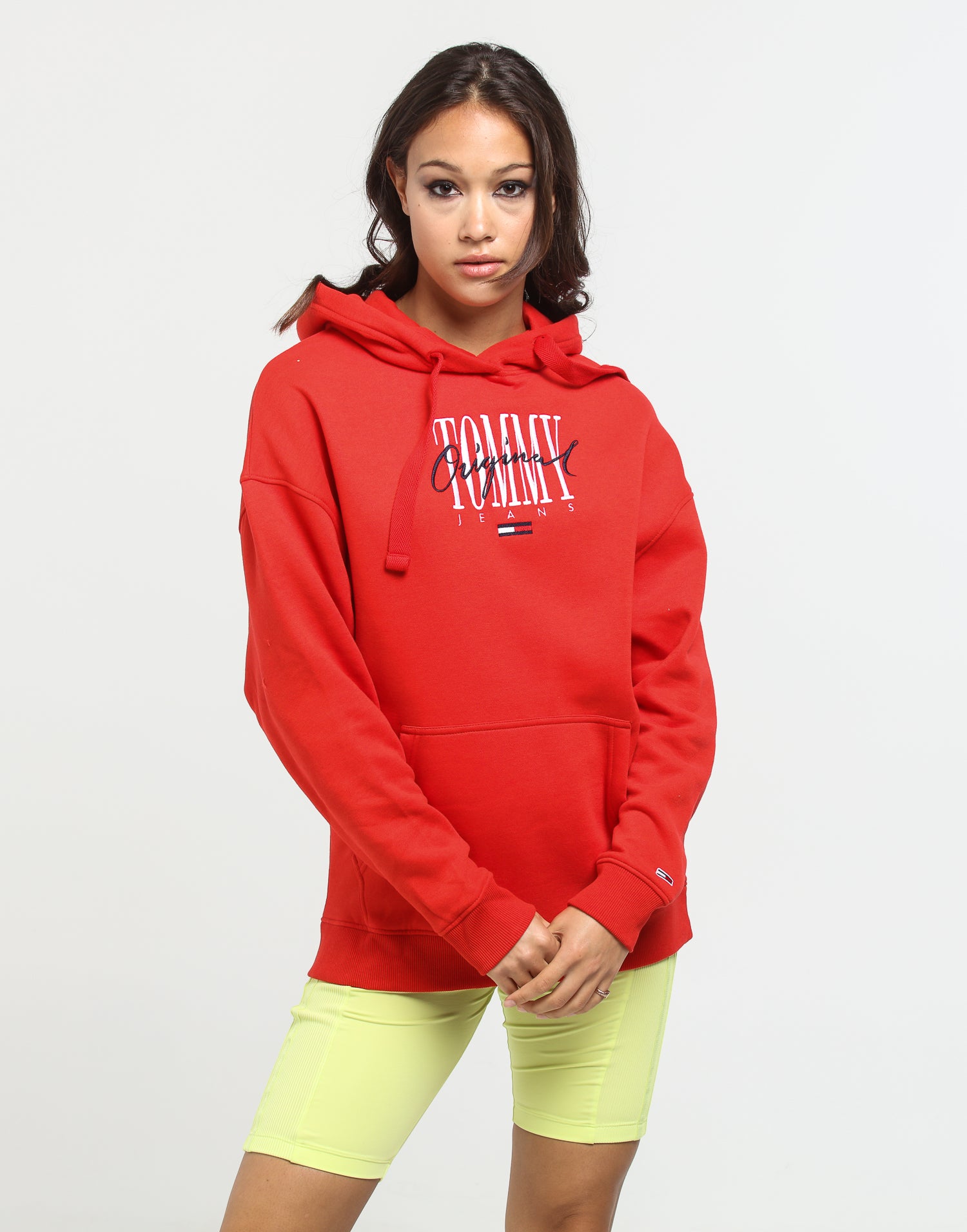 tommy jeans modern logo hoodie