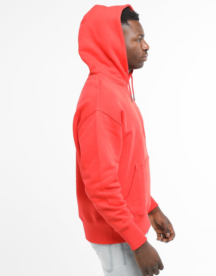 Tommy Jeans TJM Tommy Badge Hoodie Flame Scarlet