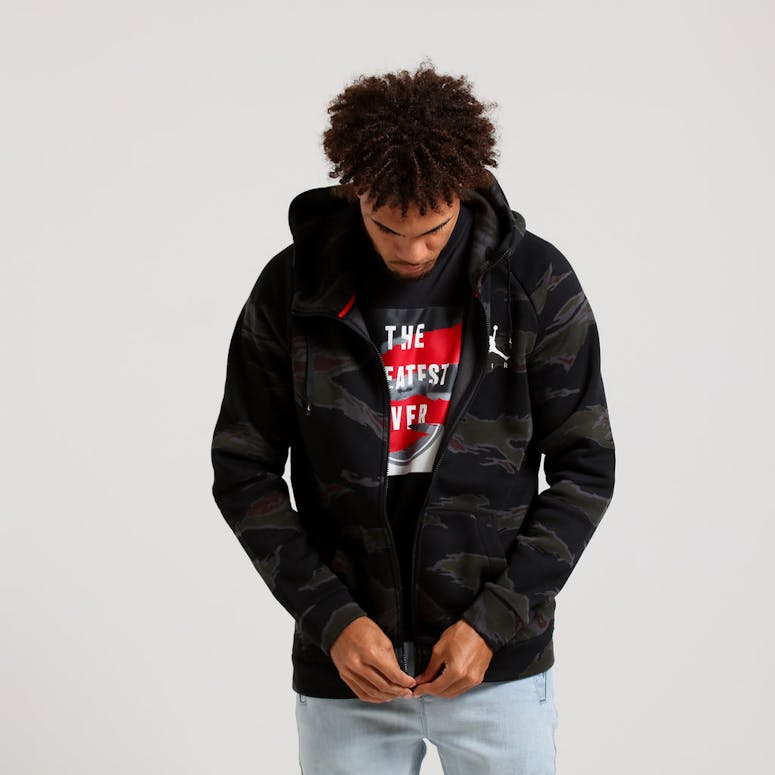 Jordan Jumpman Fleece Camo Full Zip Hood