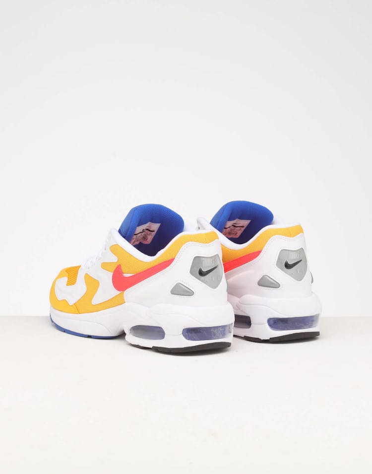Nike Air Max2 Light White/Blue/Yellow