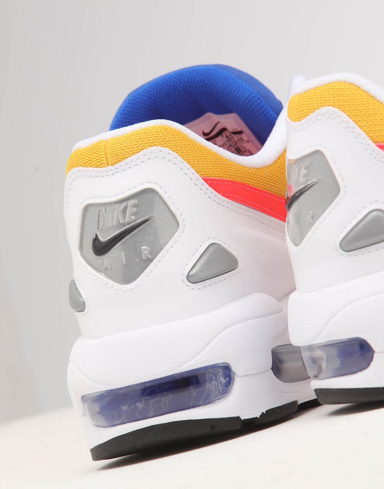 Nike Air Max2 Light White/Blue/Yellow