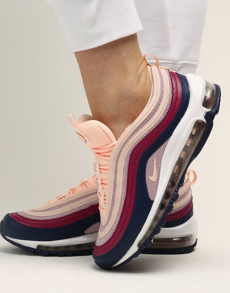 Nike Women's Air Max 97 Crimson/Crimson/Pink