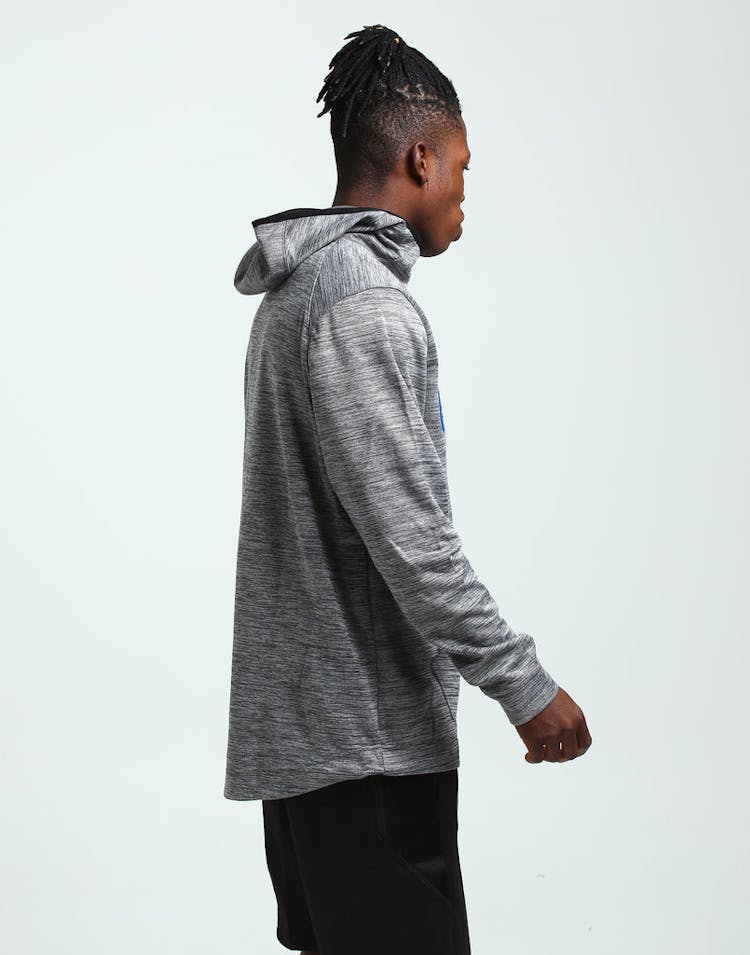 Nike New York Knicks Spotlight Hoodie Pull Over Carbon/Blue/Black