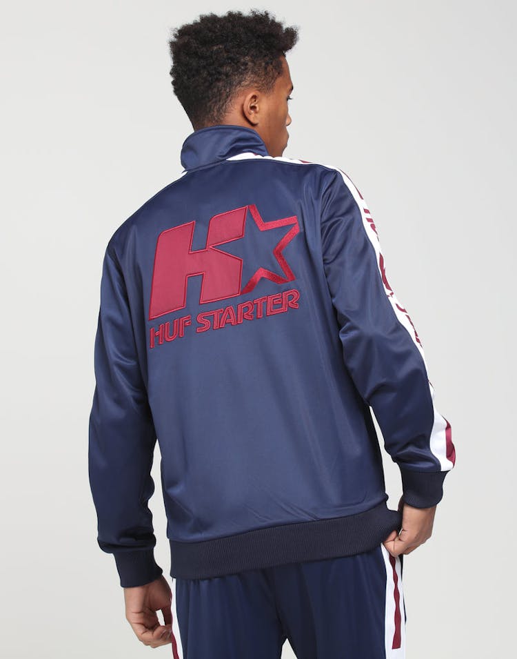 HUF X Starter Track Jacket Navy