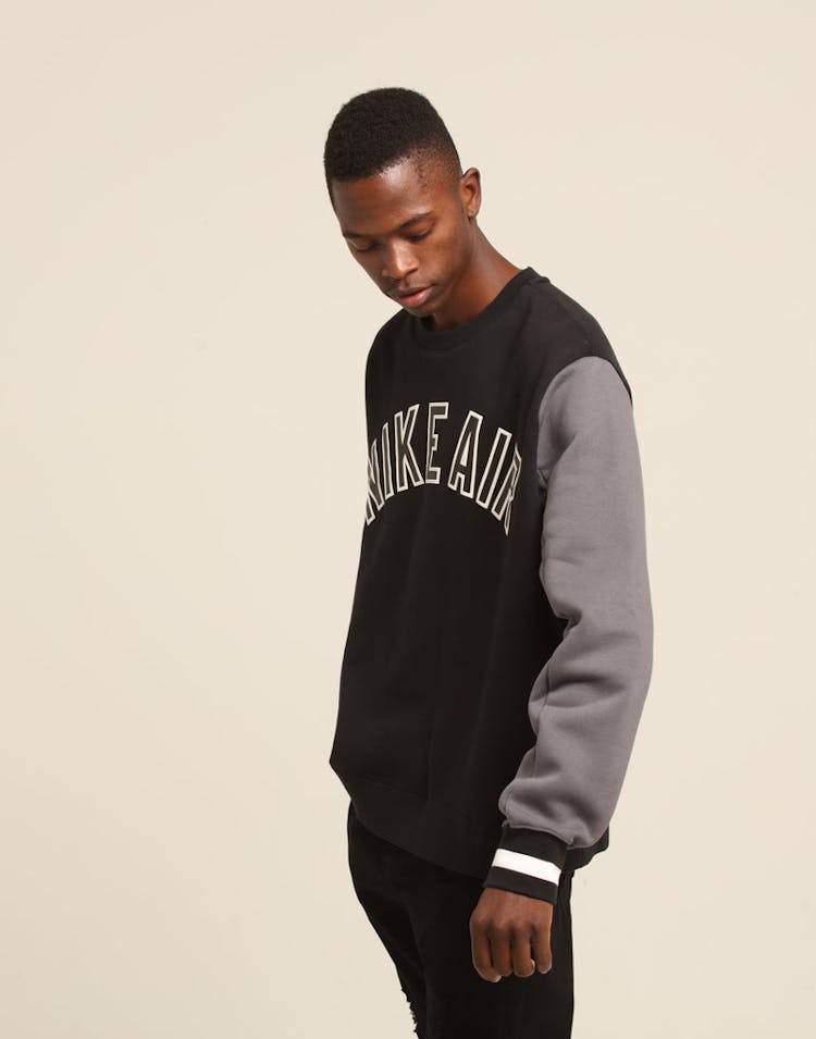 Nike Air Crewneck Black/Dark Grey