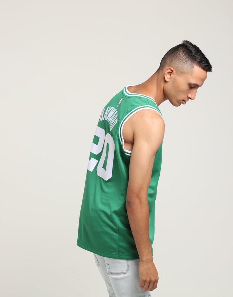 Nike Boston Celtics Gordon Hayward #20 Icon Edition NBA Jersey Clover