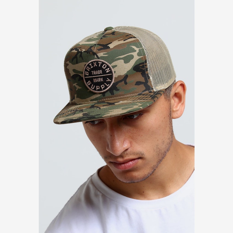 Brixton Oath III Mesh Cap Camo