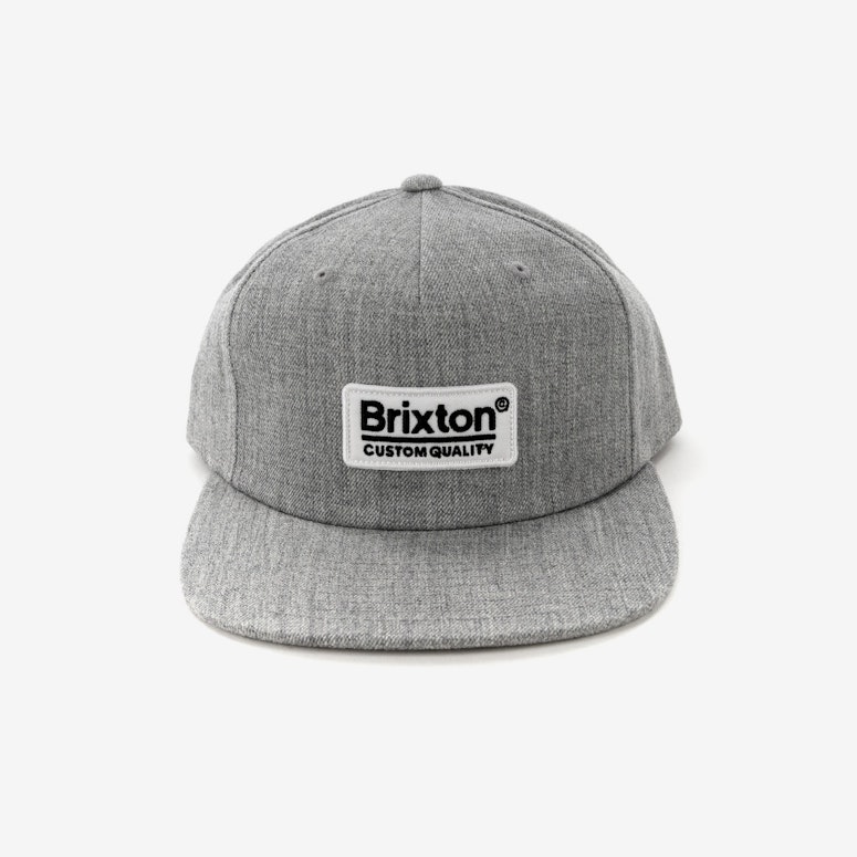 Brixton Palmer MP Snapback Heather Grey