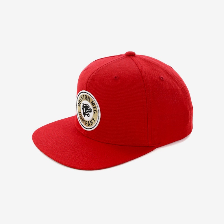 Brixton Forte Snapback Red