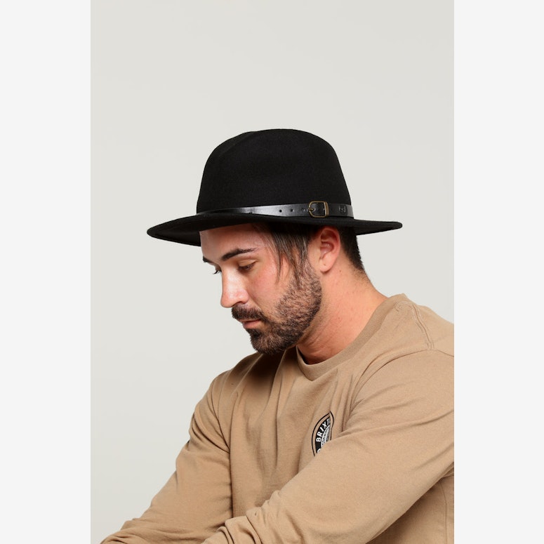 Brixton Messer Fedora Black