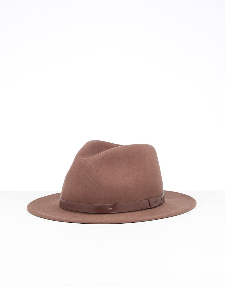 BRIXTON MESSER FEDORA BISON