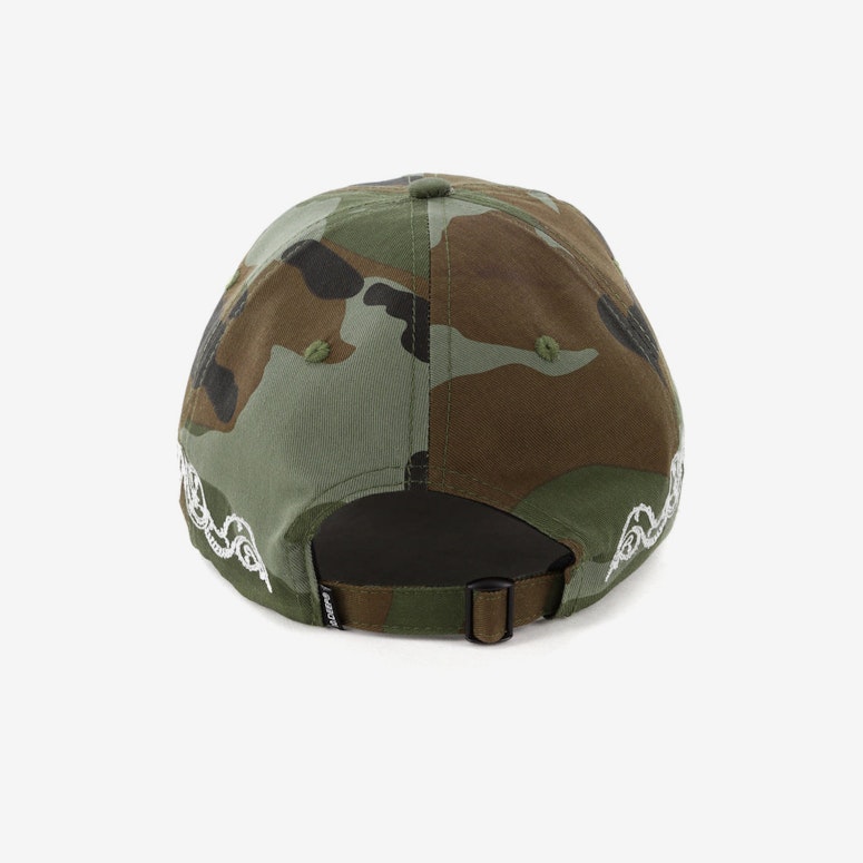 10 Deep Dragon Kanji Cap Woodland Camo