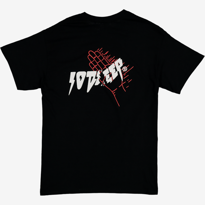 10 Deep Black Belt Tee Black
