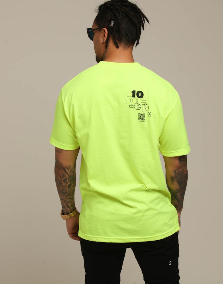 10 Deep Bela's Alive S/S Tee Neon Yellow