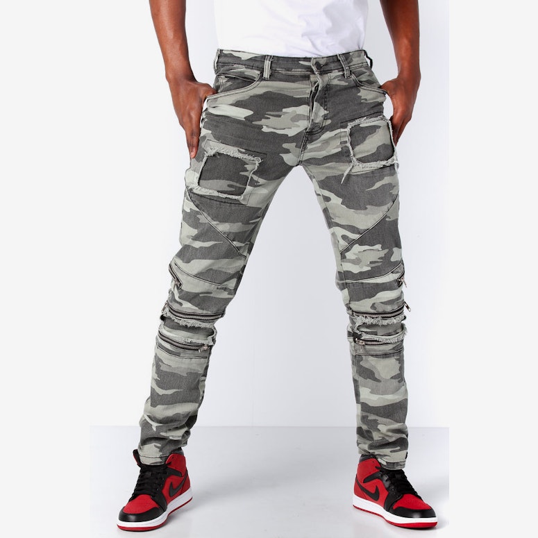 Nana Judy Crew Jean Green Camo