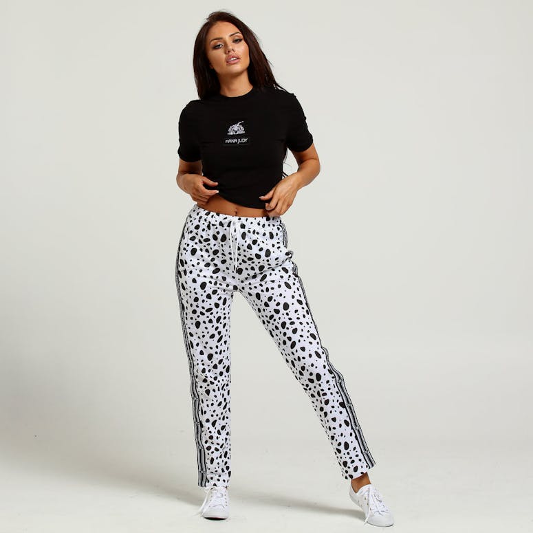 Nana Judy Women's Disney Strand Crop Tee Black
