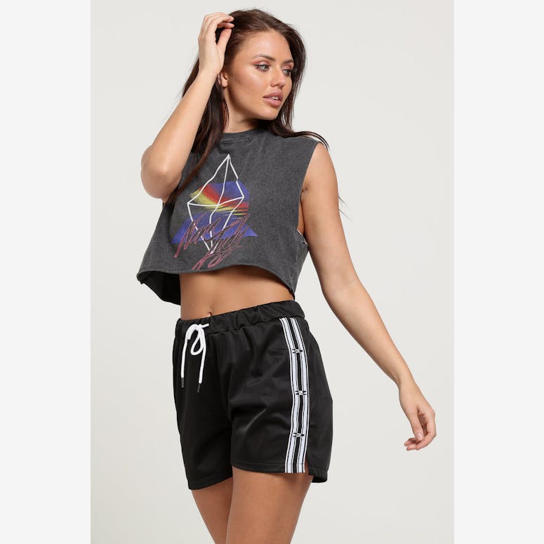 Nana Judy Women's Lust Crop Tank Vintage Black
