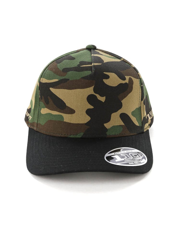 Flexfit Gravity 110 Pinch Snapback Camo/Black