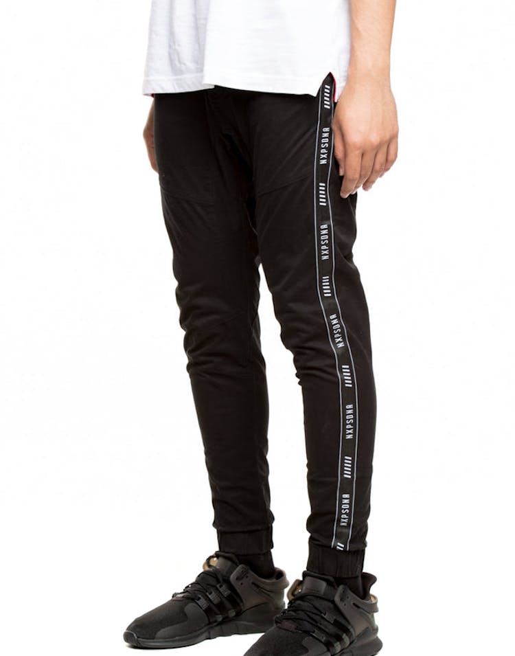 Nena And Pasadena Firebird Elastic Ankle Pant Black