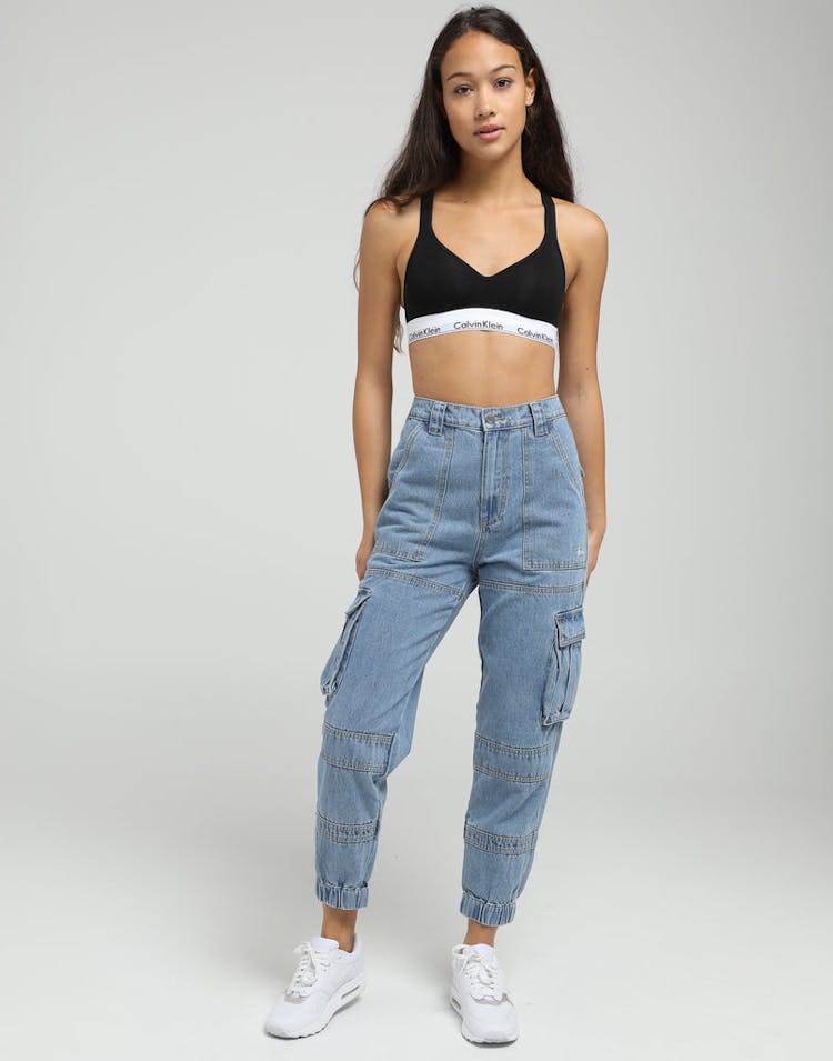 Stussy Women's Emery Cargo Pant Blue