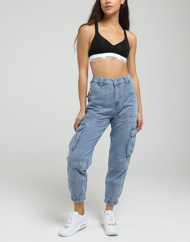 Stussy Women's Emery Cargo Pant Blue