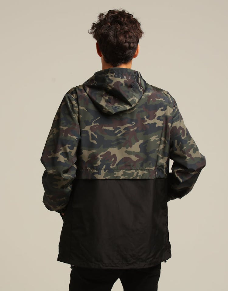 STUSSY STOCK JACKET CAMO/BLACK
