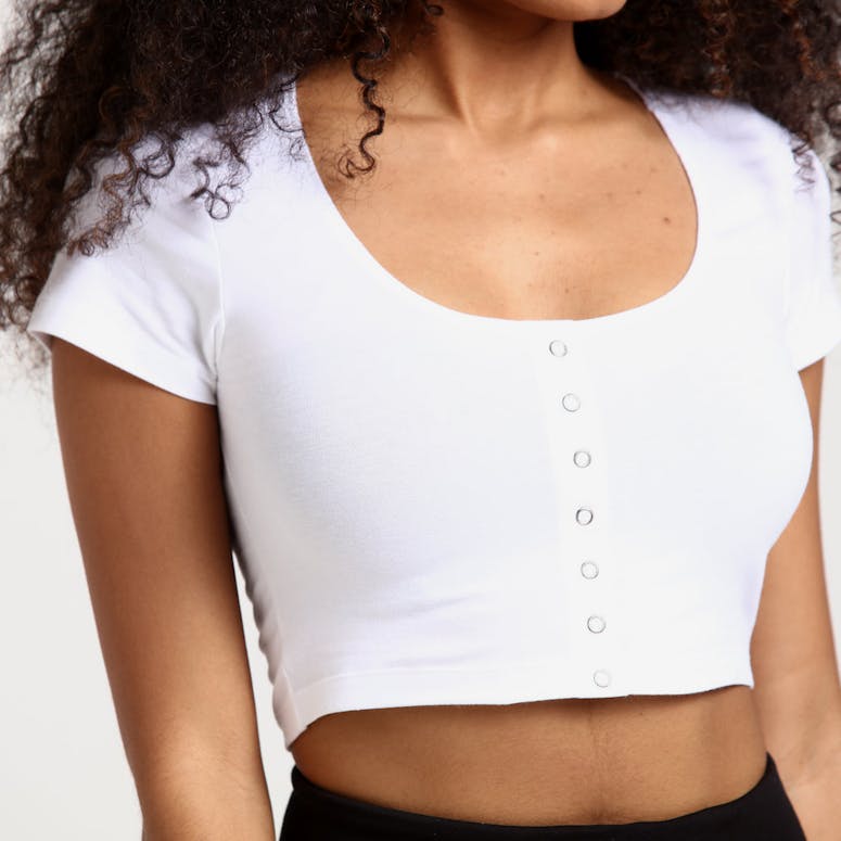 Stussy Women's Emerson Crop Tee White