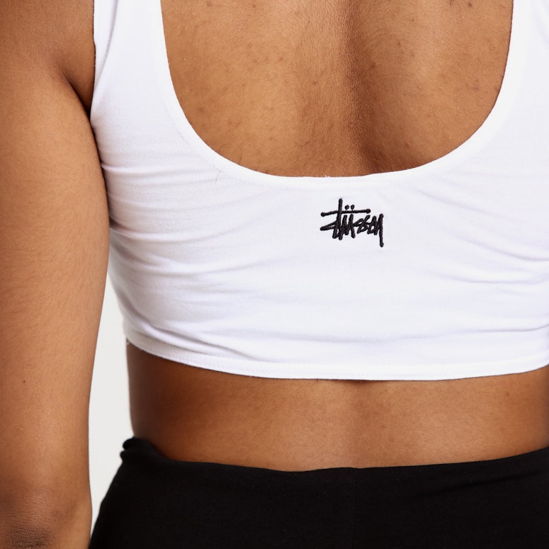 Stussy Women's Emerson Crop Tank White