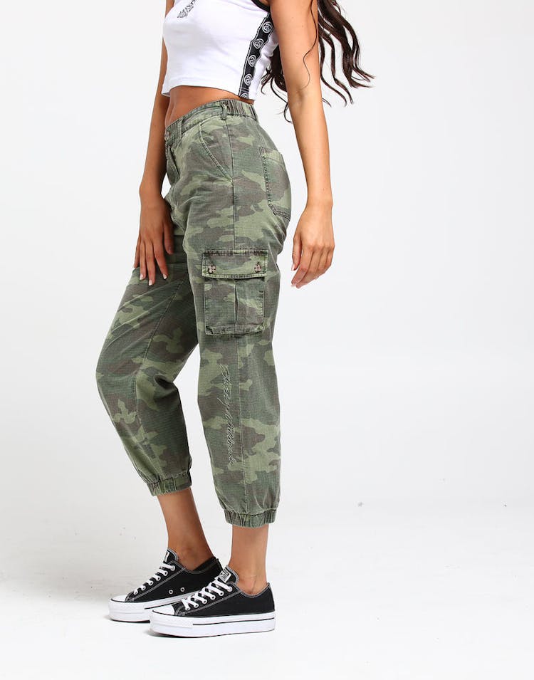 Stussy Women's Marmont Cargo Pant Camo