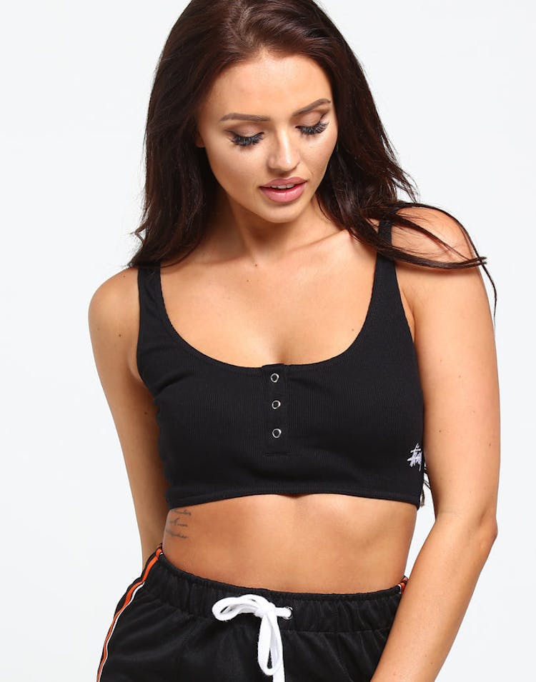Stussy Women's Charli Crop Tank Black