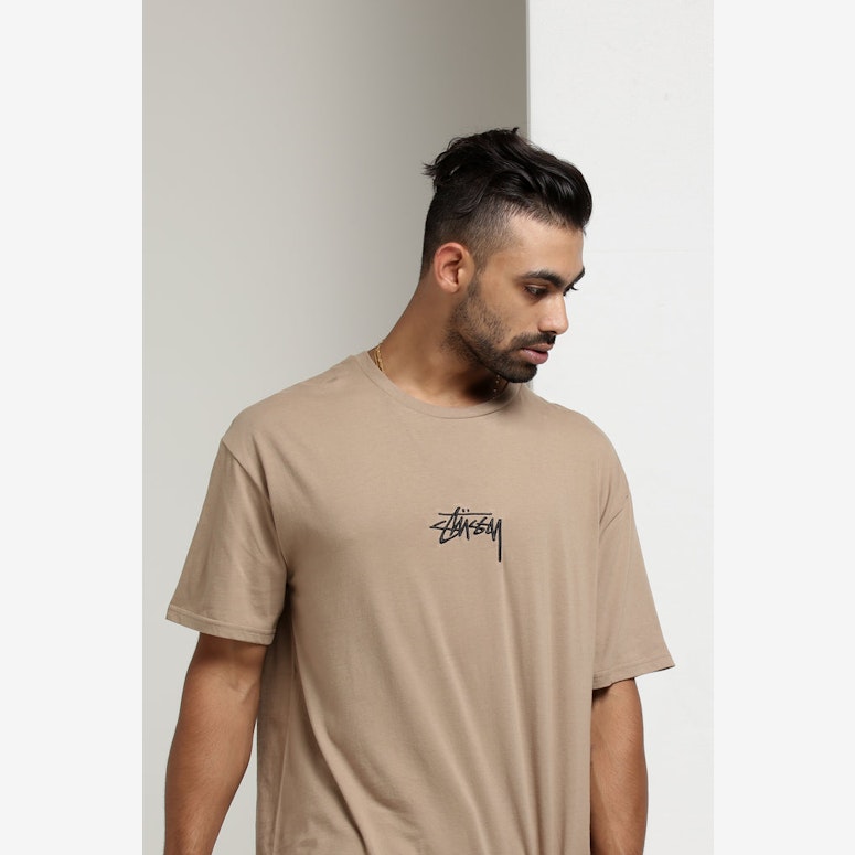 Stussy Stock SS Tee Atmosphere Grey