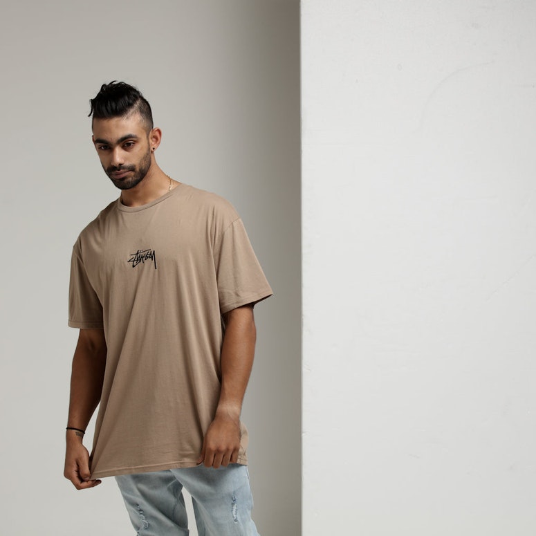 Stussy Stock SS Tee Atmosphere Grey