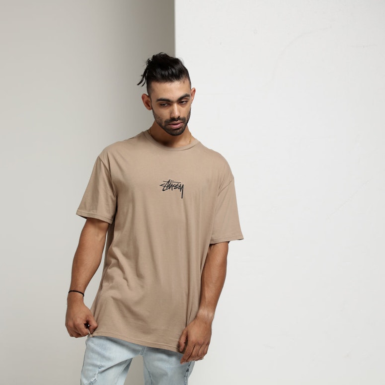 Stussy Stock SS Tee Atmosphere Grey