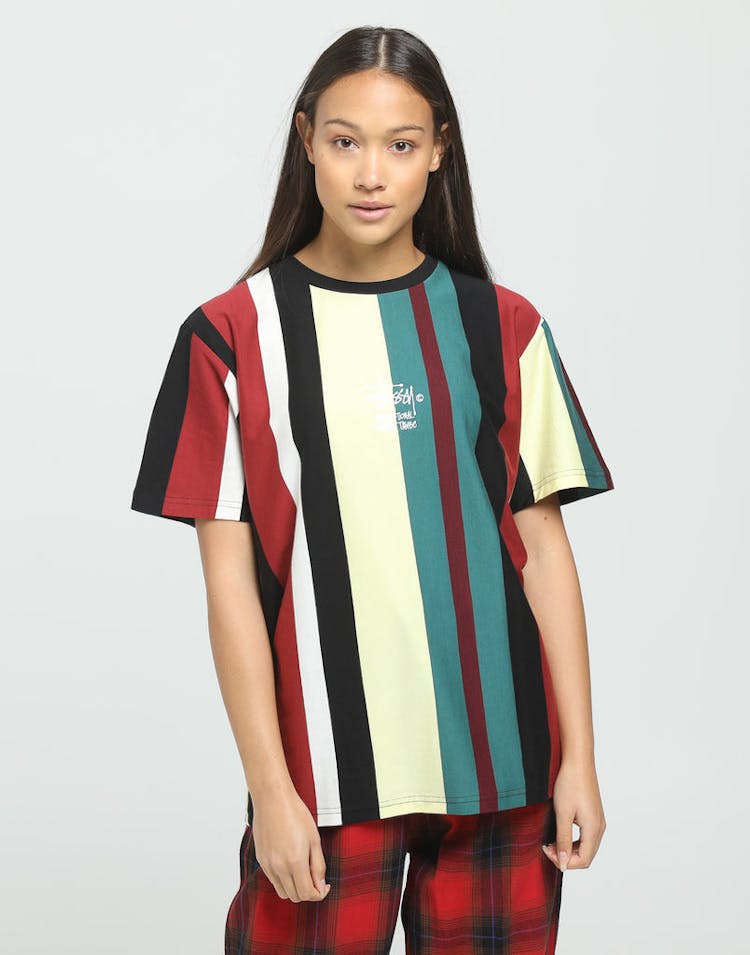 Stussy Women's Custom OS Tee Mellow Yellow