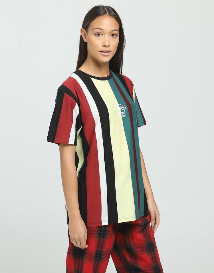 Stussy Women's Custom OS Tee Mellow Yellow