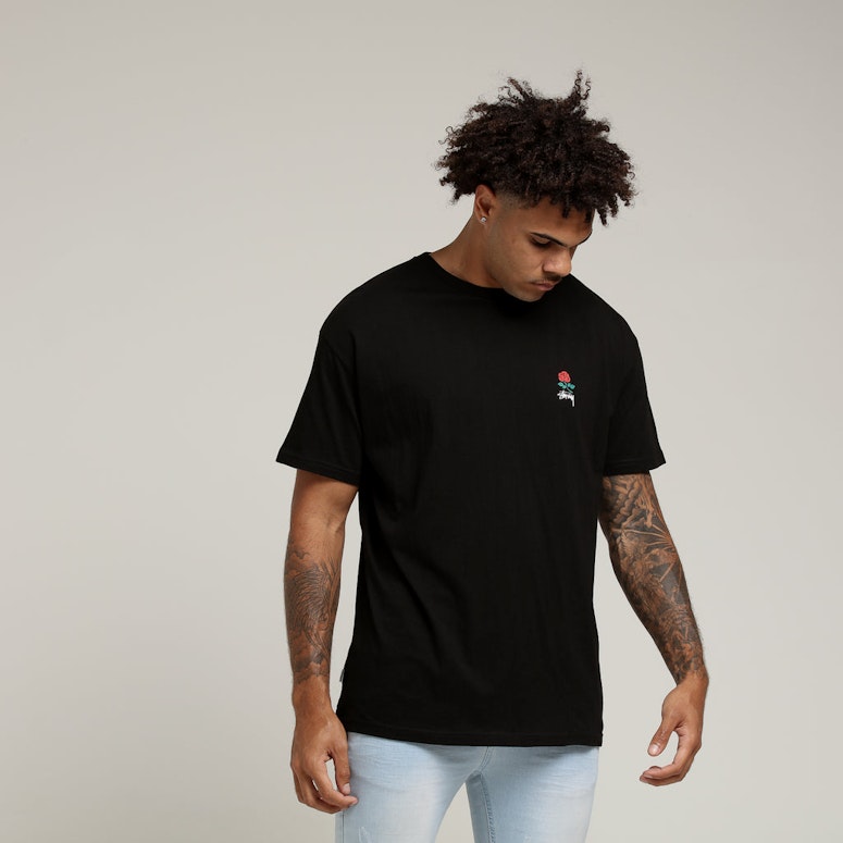 Stussy Brooklyn Rose SS Tee Black