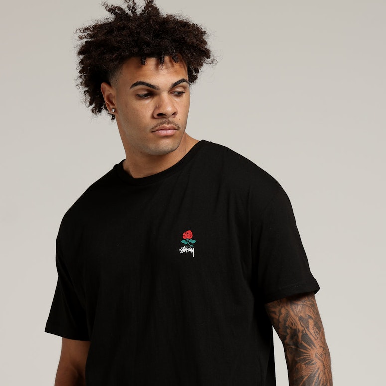 Stussy Brooklyn Rose SS Tee Black