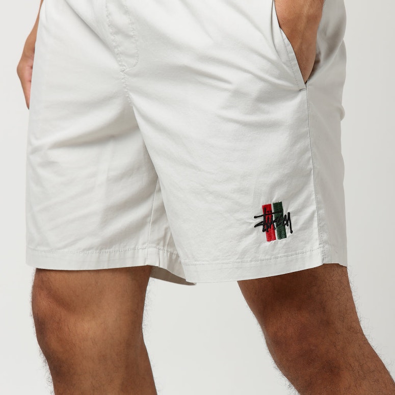 Stussy Bar Logo Beachshort Sand