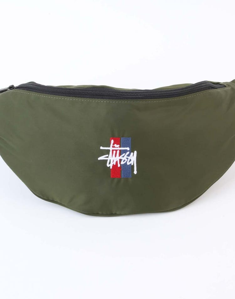 Stussy Bars Waist Bag Camo