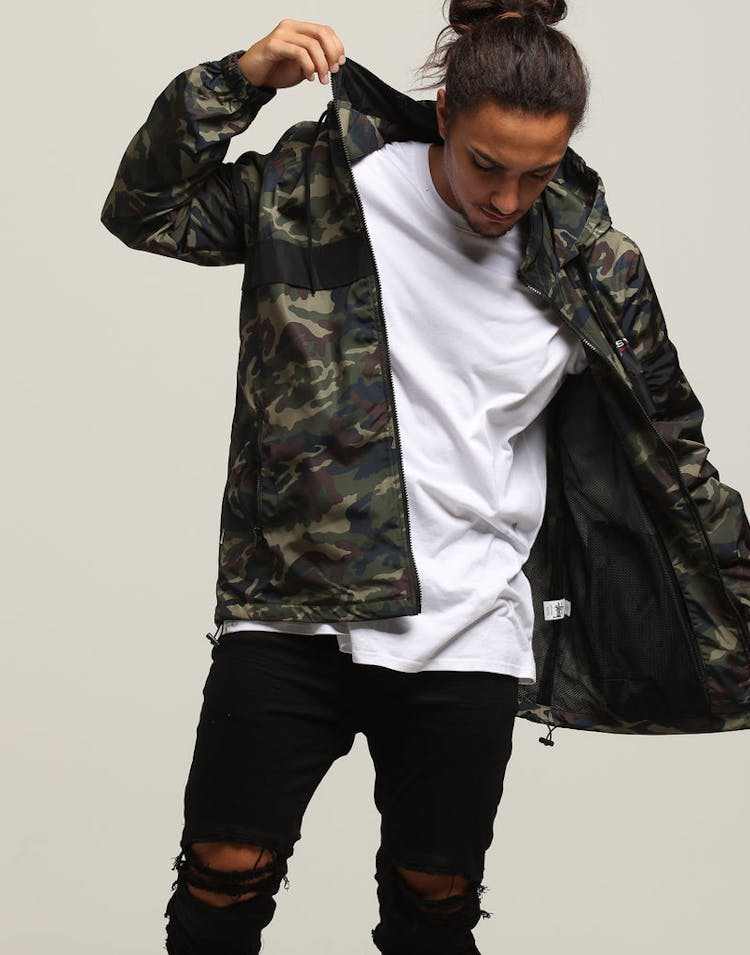 Stussy Banks Jacket Camo